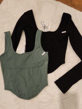 2pc PINK Victoria's Secret Tops
